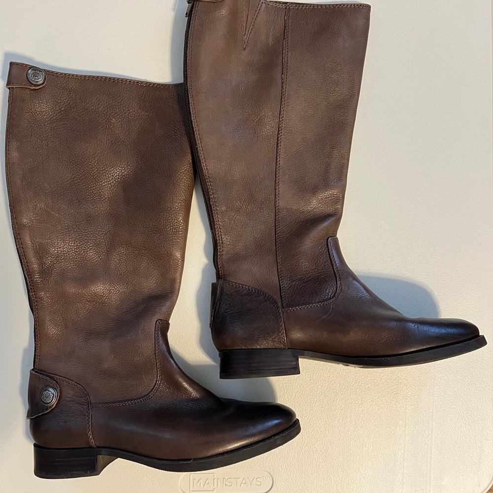 Arturo Chiang Dark Brown Over the Knee Boots